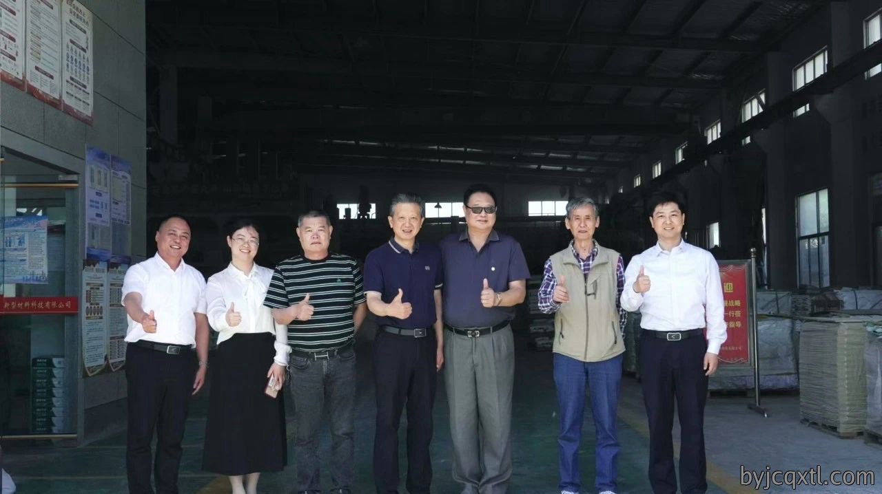 省企业发展战略研究会领导赴精恒新材考察调研